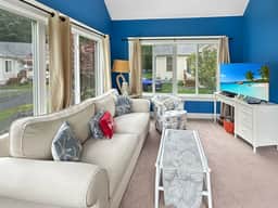 Seaglass Village Unit 182: 2BR in Wells, featuring a King bed and bunk beds for 4 guests. - Image 2