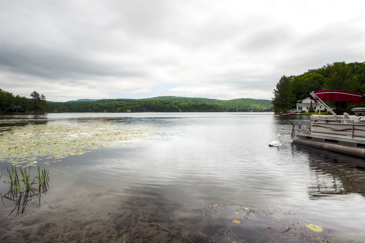 Lake View from Our Lake Hortonia Vacation Rentals.